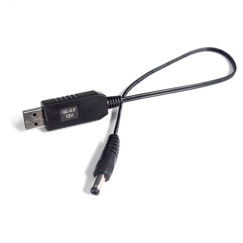 USB 5V to DC 12V 2A Step Up Automatic identification Emulator