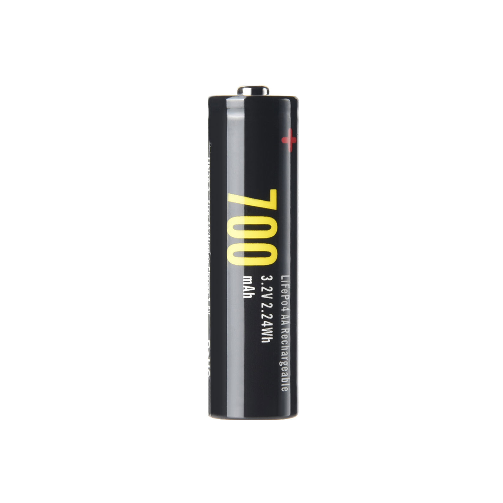 Soshine AA 14500 LiFePO4 Battery: 3.2V 700mAh 
