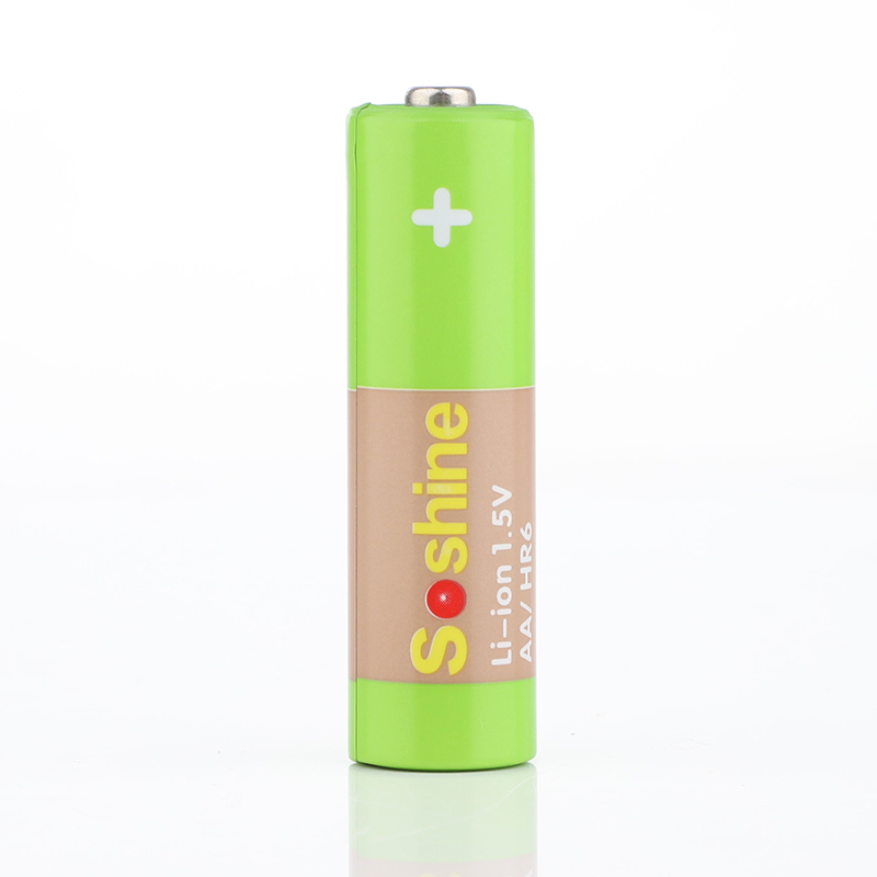 Soshine Rechargeable AA/HR6 Li-ion 1.5V 2200 mWh Battery