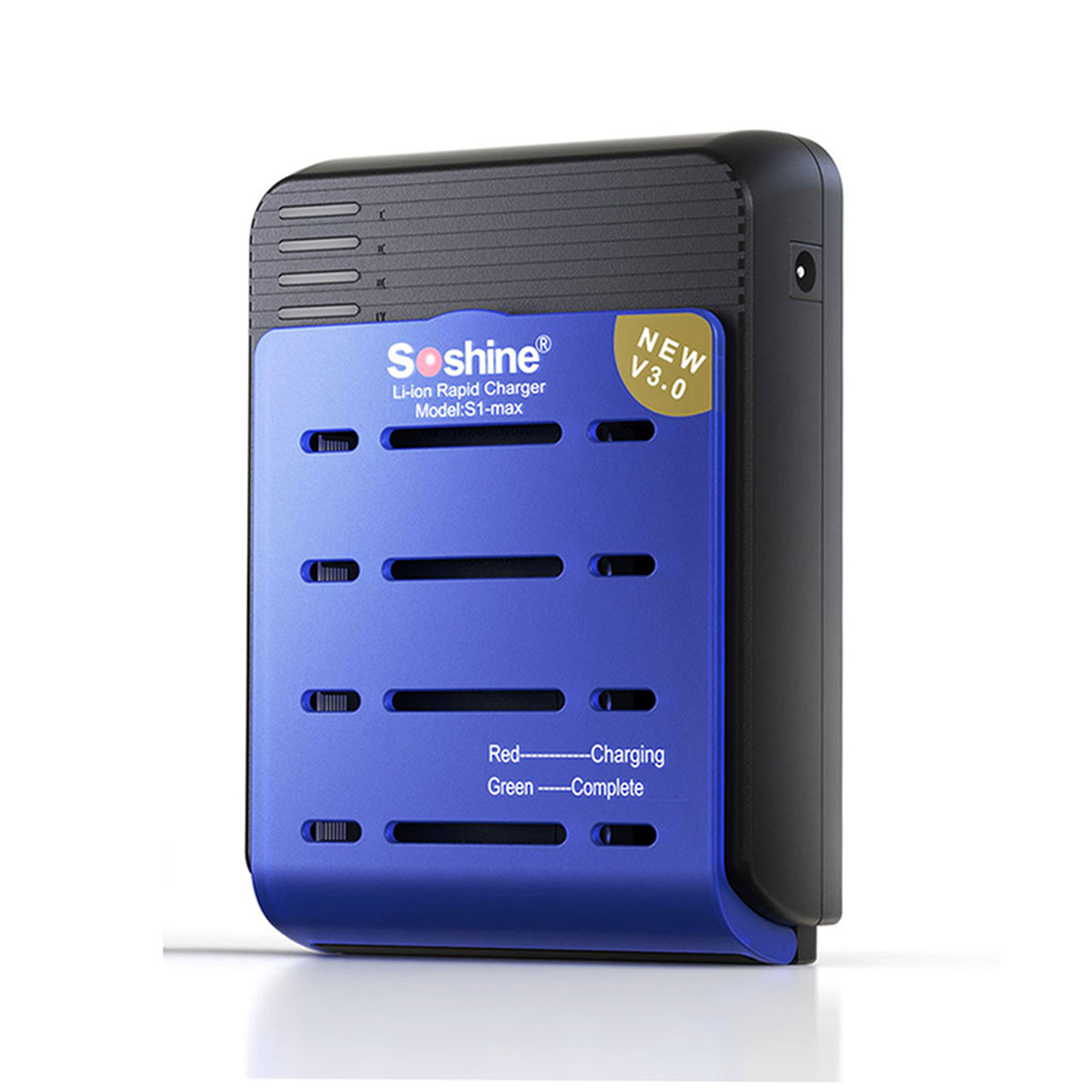 Soshine Speedy Smart Charger for 18650 17500 18500 17650 Li-Ion Batteries |S1