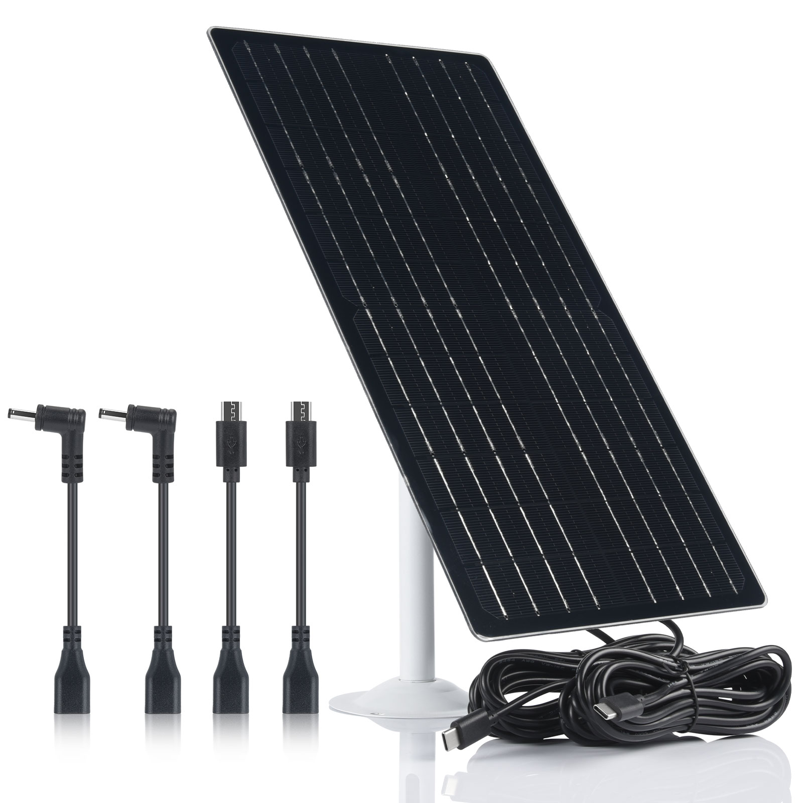 12W Mini Monocrystalline Solar Panel with USB 5V Port |12W 
